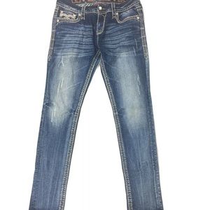 Yui Skinny Stretch Jean ROCK REVIVAL size 31